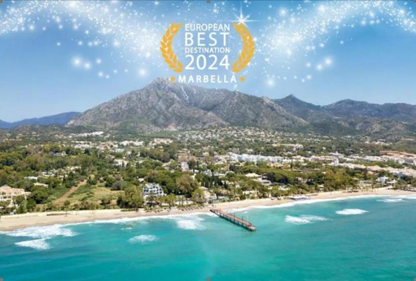 Amazing Front Sea View Studio. Marbella Centre 외부 사진